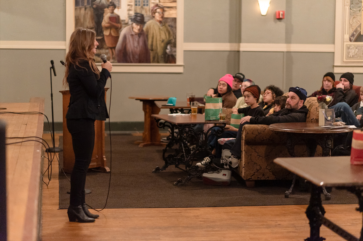 April Jones speaking